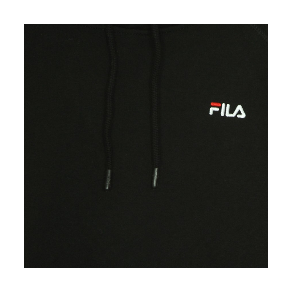 felpa cappuccio donna eilies cropped hoodie BLACK