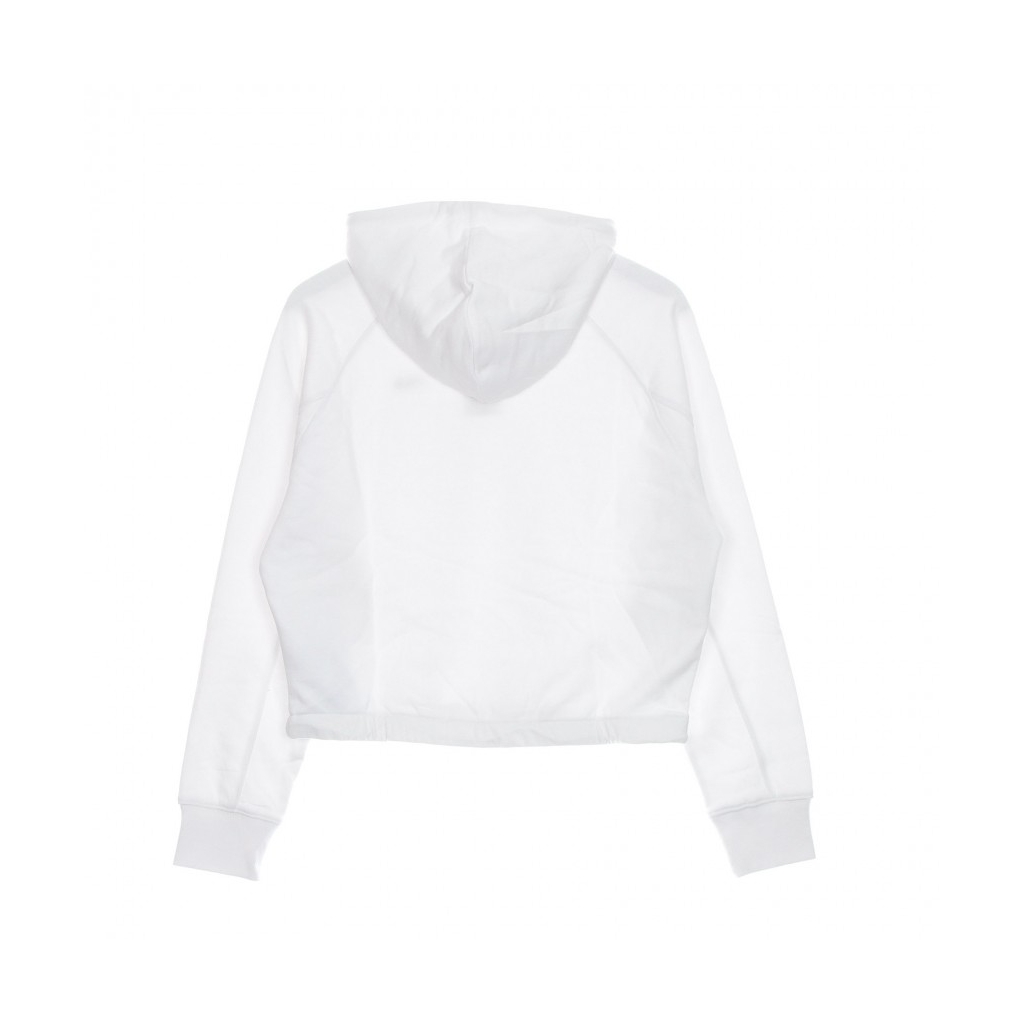 felpa cappuccio donna eilies cropped hoodie BRIGHT WHITE