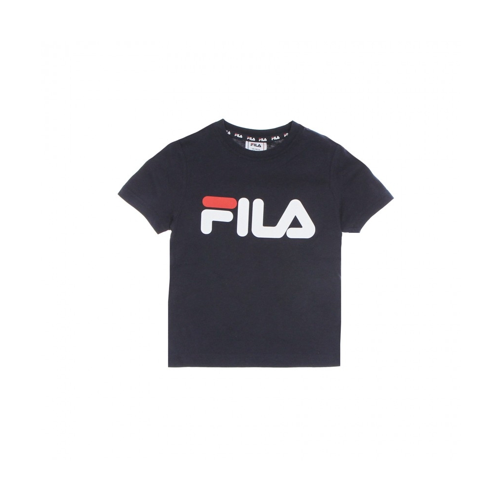 maglietta bambino lea logo tee BLACK IRIS