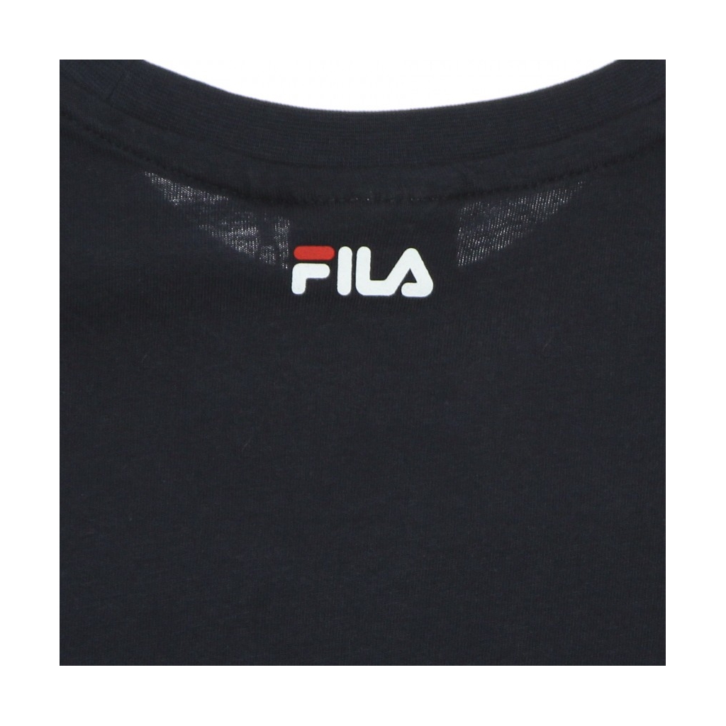 maglietta bambino lea logo tee BLACK IRIS