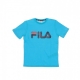maglietta ragazzo gaia logo tee SCUBA BLUE