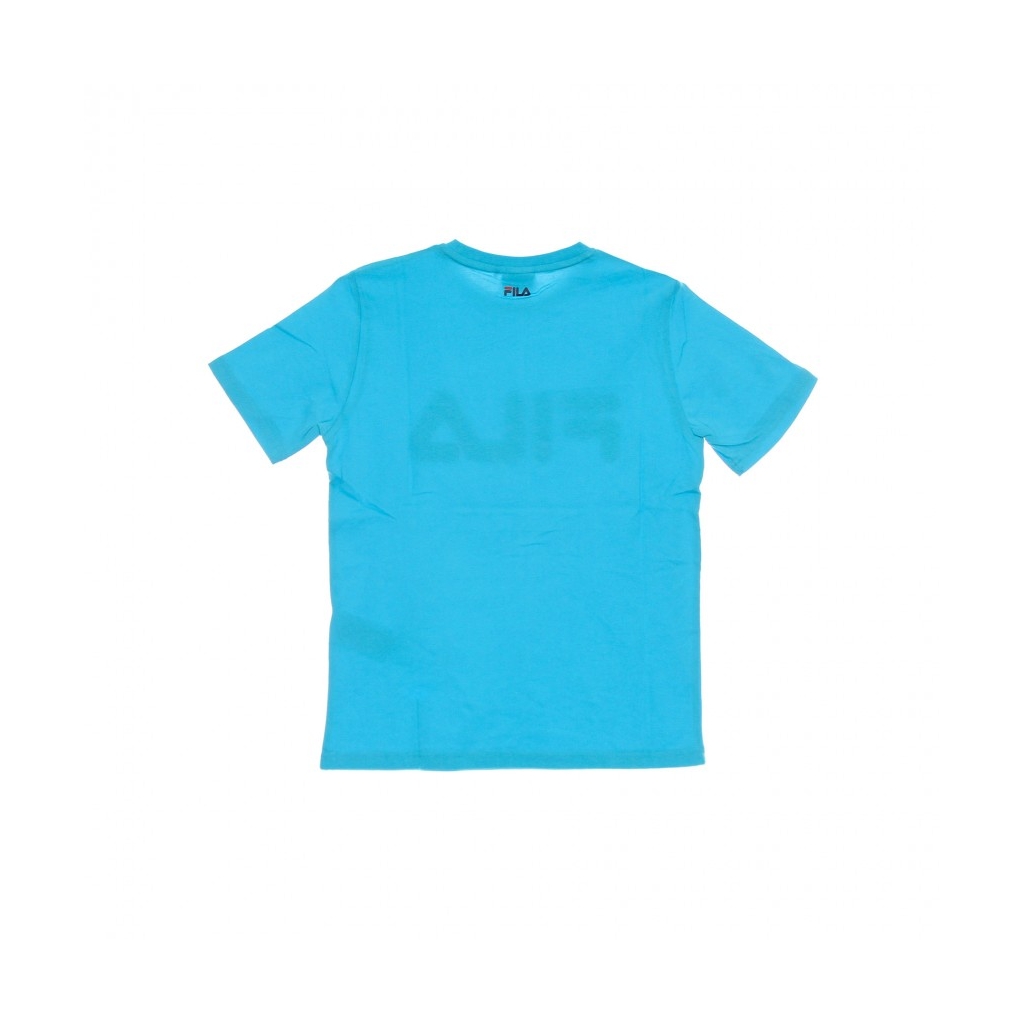 maglietta ragazzo gaia logo tee SCUBA BLUE