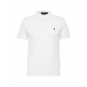 Polo con logo bianco