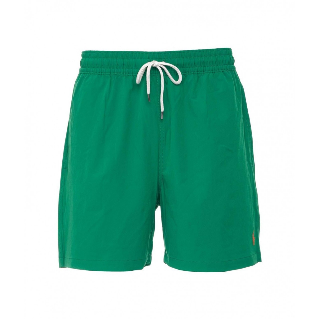 Swim short con logo verde