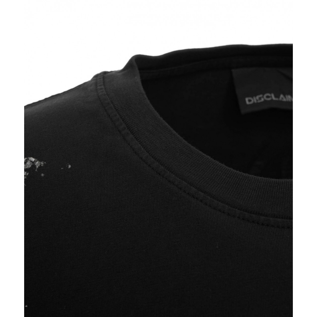 T-Shirt con logo nero