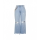 Jeans destroyed azzurro
