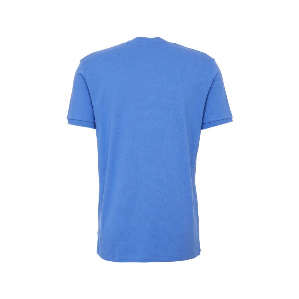 T-shirt con logo blu
