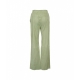 Pantalone in suede verde chiaro