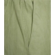 Pantalone in suede verde chiaro