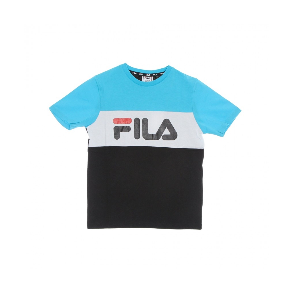 maglietta ragazzo marina blocked tee BLACK/SCUBA BLUE/BRIGHT WHITE