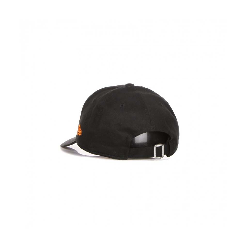 cappellino visiera curva uomo mlb league essential 940 neyyan BLACK/DARK ORANGE