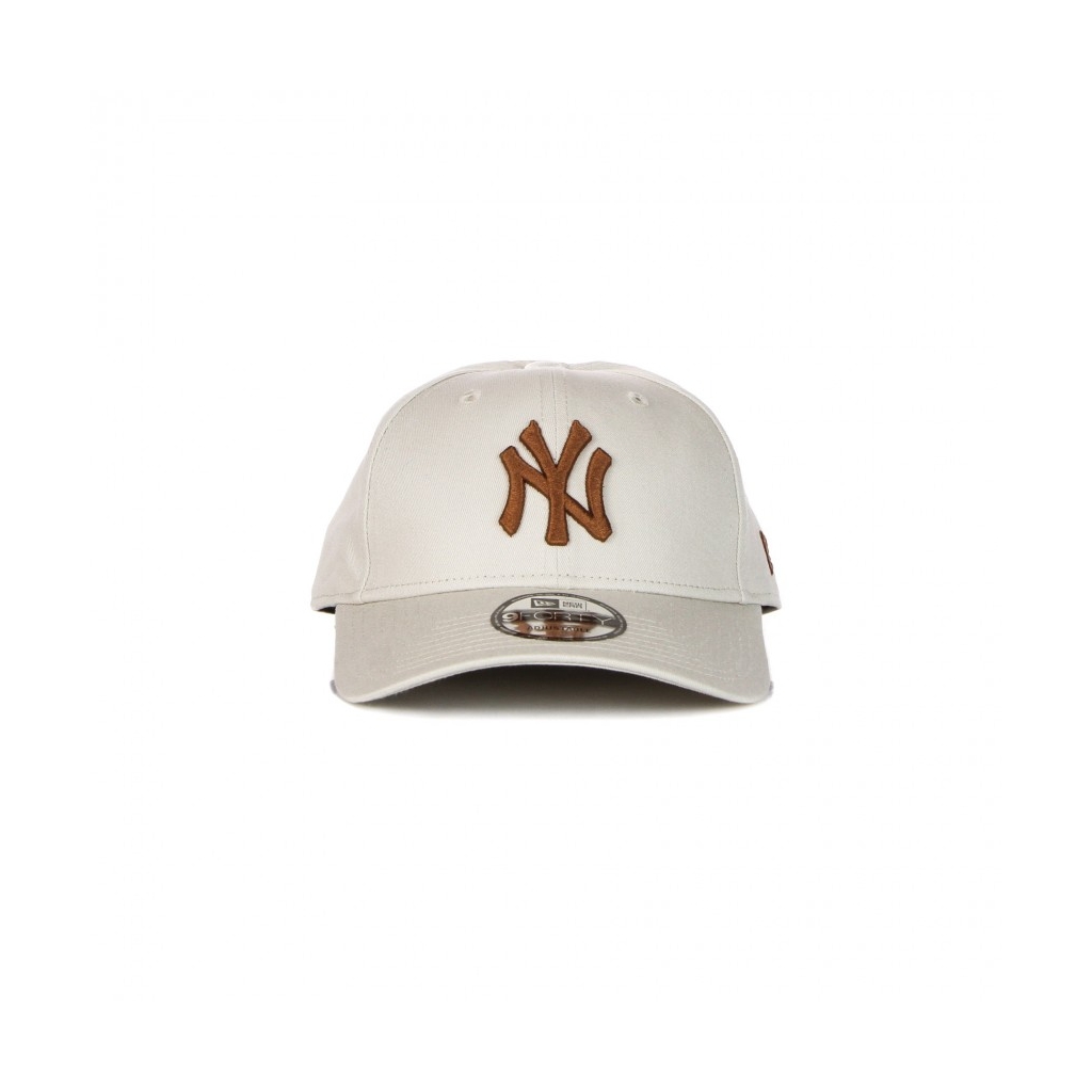 cappellino visiera curva uomo mlb league essential 940 neyyan STONE