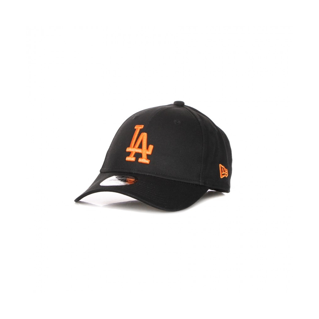 cappellino visiera curva uomo mlb league essential 940 losdod BLACK/DARK ORANGE