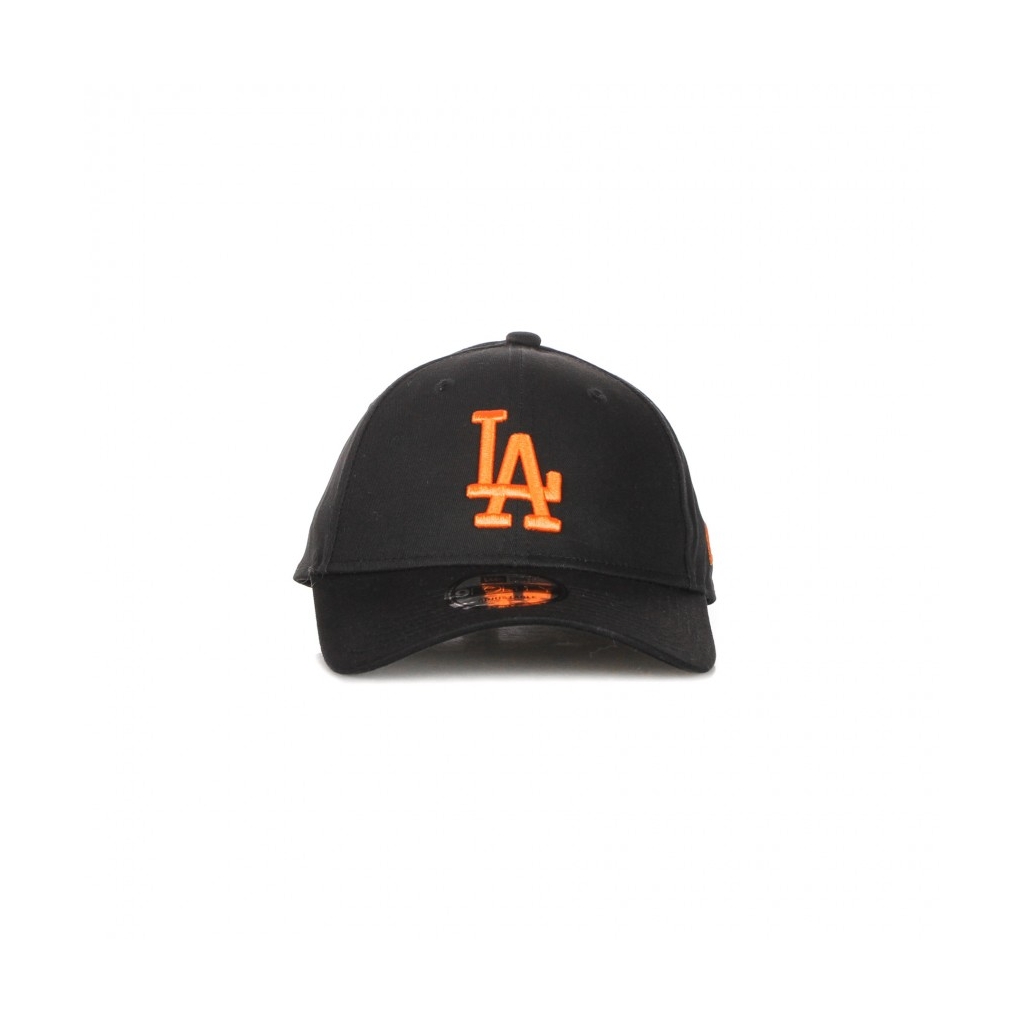 cappellino visiera curva uomo mlb league essential 940 losdod BLACK/DARK ORANGE