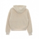 felpa cappuccio donna yule sherpa hoodie BRAZILIAN SAND