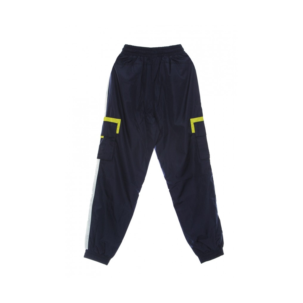 pantalone tuta donna yvonne high waist woven pants BLACK IRIS/BRIGHT WHITE/WARM OLIVE