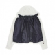 pelliccia ragazza samantha fake fur hooded jacket WHISPER WHITE