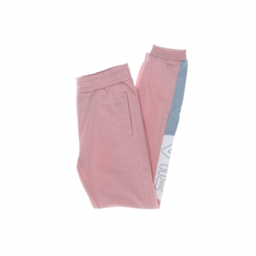 pantalone tuta leggero bambino samantha blocked sweat pants CORAL BLUSH/BLUE FOG/BRIGHT WHITE