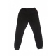 pantalone tuta leggero ragazzo patrizia logo jogger BLACK