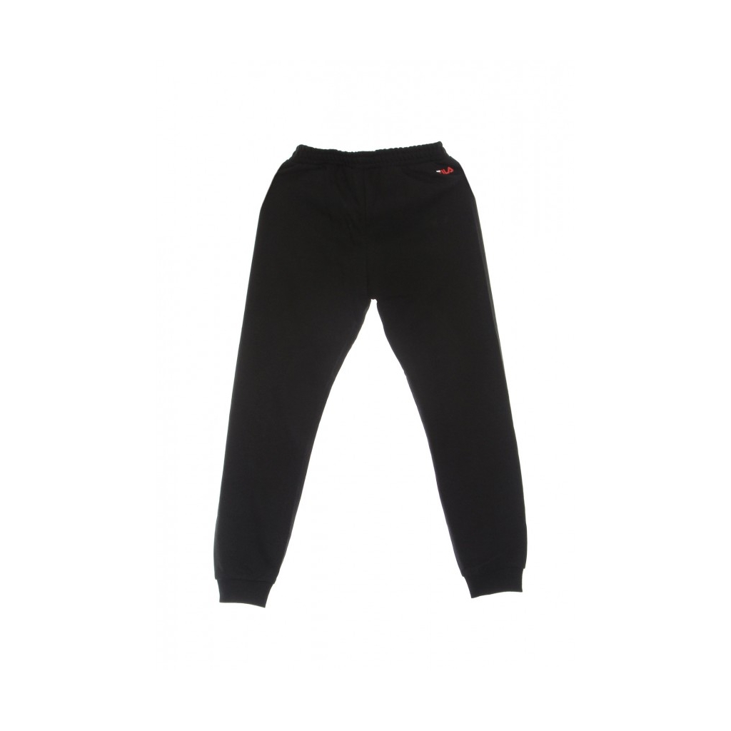 pantalone tuta leggero ragazzo patrizia logo jogger BLACK