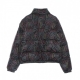 piumino ragazzo sammi aop puffer jacket BLACK