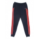 pantalone tuta uomo pele track pants BLACK IRIS/TRUE RED