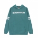 felpa cappuccio uomo b/c groundwork hoodie BRISTOL BLUE