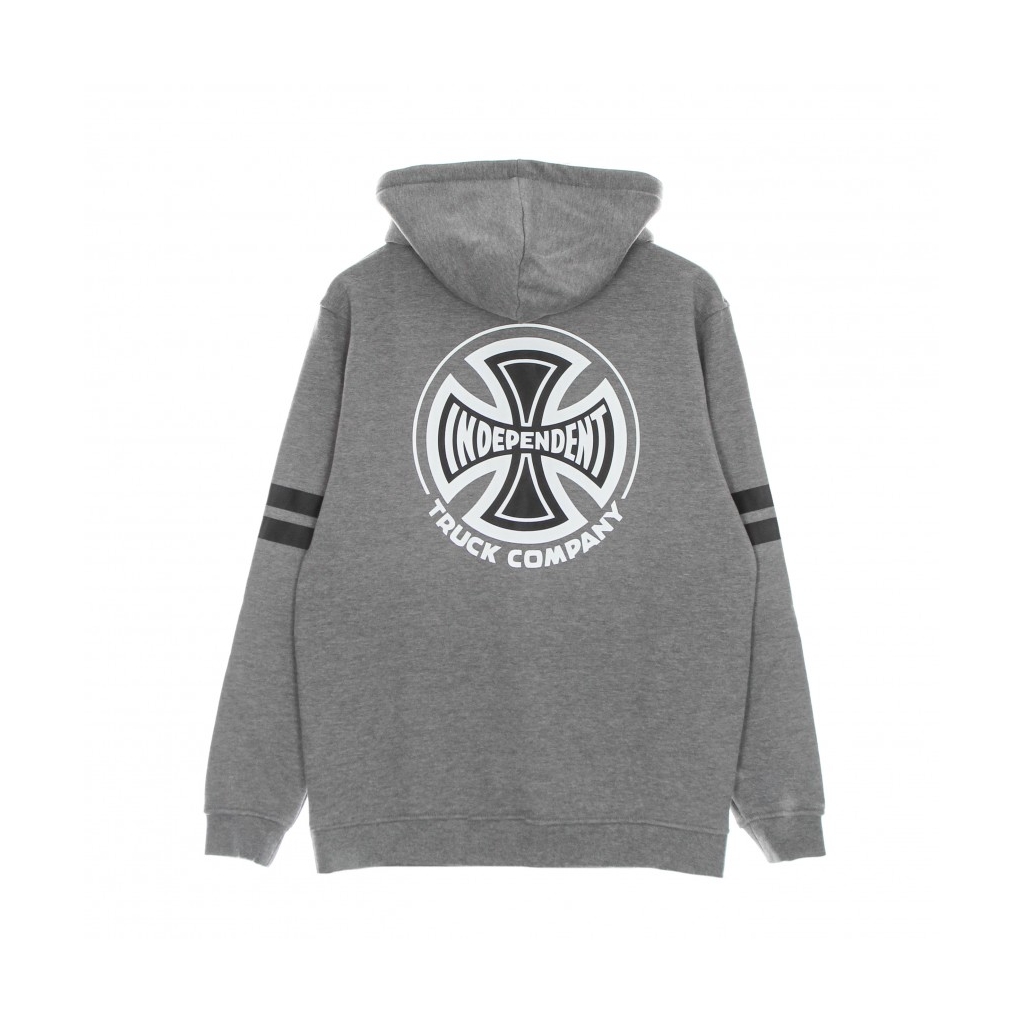 felpa cappuccio uomo b/c groundwork hoodie DARK HEATHER
