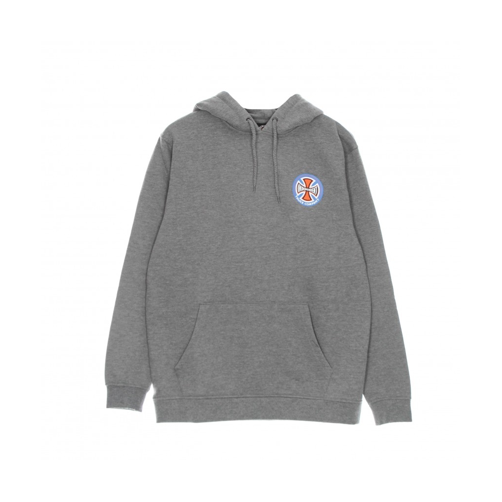 felpa cappuccio uomo b/c groundwork hoodie DARK HEATHER