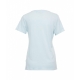 T-shirt con strass azzurro