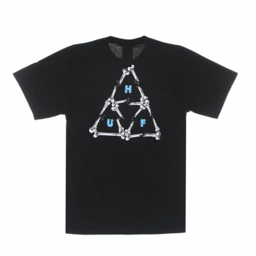 maglietta uomo broken bones triple triangle tee BLACK