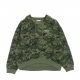 felpa cappuccio donna contra mockneck po hoodie GREEN CAMO