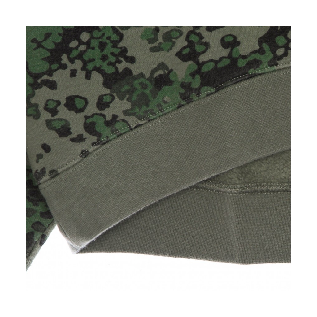 felpa cappuccio donna contra mockneck po hoodie GREEN CAMO