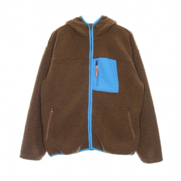 orsetto uomo fort point sherpa jacket DUST BROWN