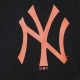 felpa cappuccio uomo mlb seasonal team logo hoodie neyyan BLACK/DARK ORANGE