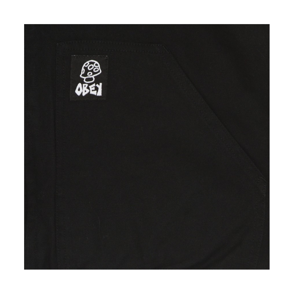 giubbotto uomo vacant hooded jacket BLACK
