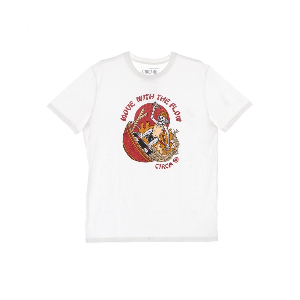 maglietta uomo flow tee with lighter OFF WHITE