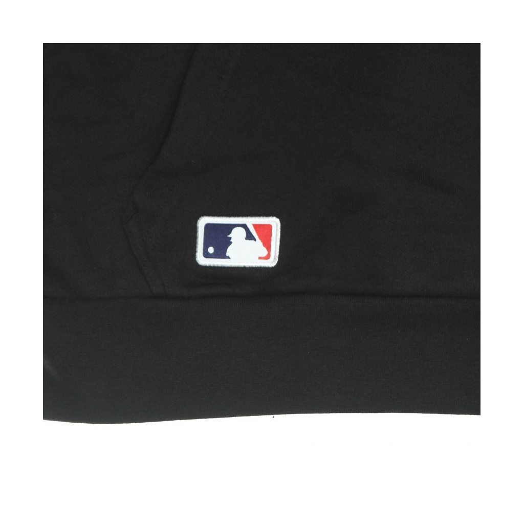 felpa cappuccio uomo mlb seasonal team logo hoodie losdod BLACK/DARK ORANGE