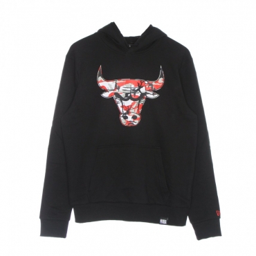 felpa cappuccio uomo nba infill team logo hoodie chibul BLACK/ORIGINAL TEAM COLORS