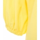Shirt con arricciatura giallo