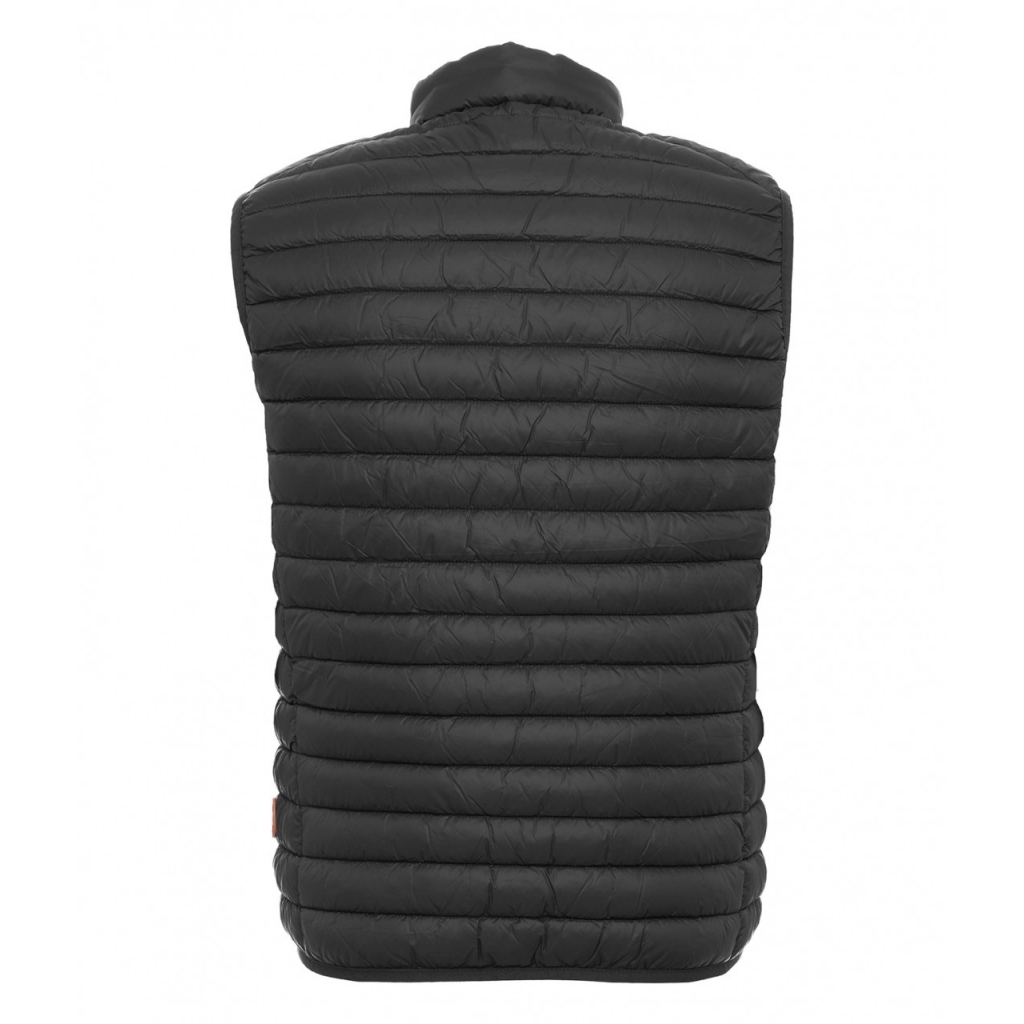 Gilet Adam in eco piuma nero