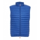 Gilet Adam in eco piuma blu