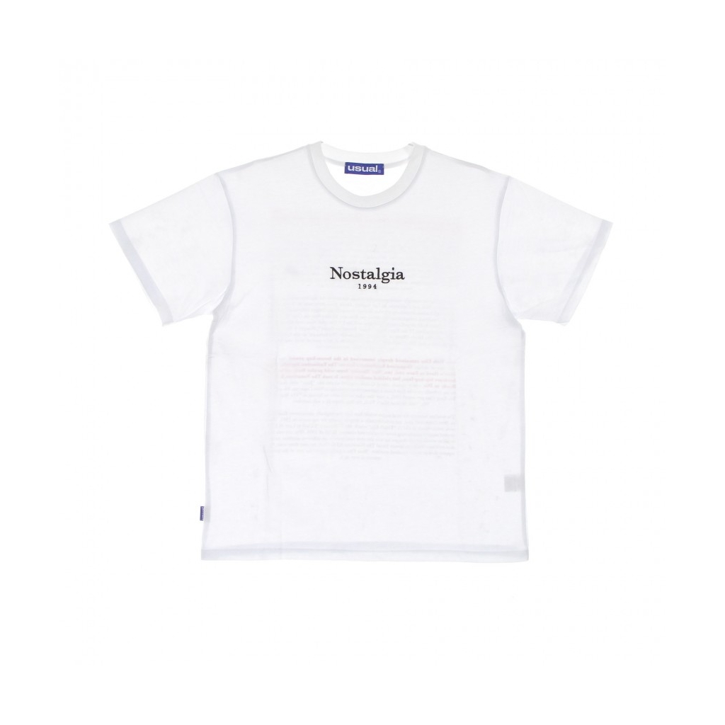 maglietta uomo manifesto tee WHITE