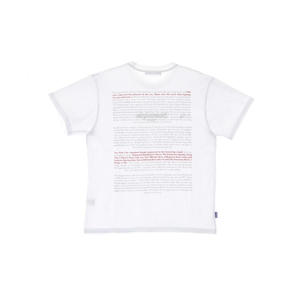 maglietta uomo manifesto tee WHITE