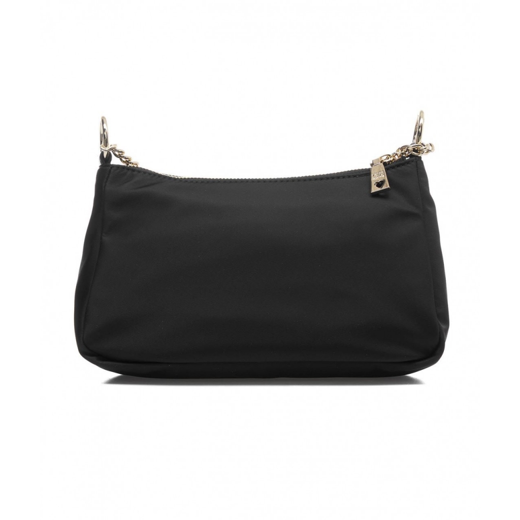 Borsa a tracolla in nylon nero