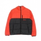 piumino uomo puffer jacket BLACK/BRIGHT RED