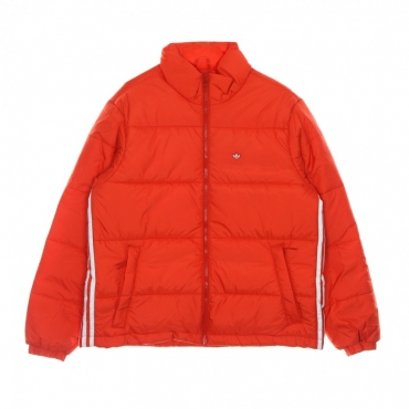 piumino uomo padded stand up collar puffer jacket RED