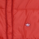 piumino uomo padded stand up collar puffer jacket RED