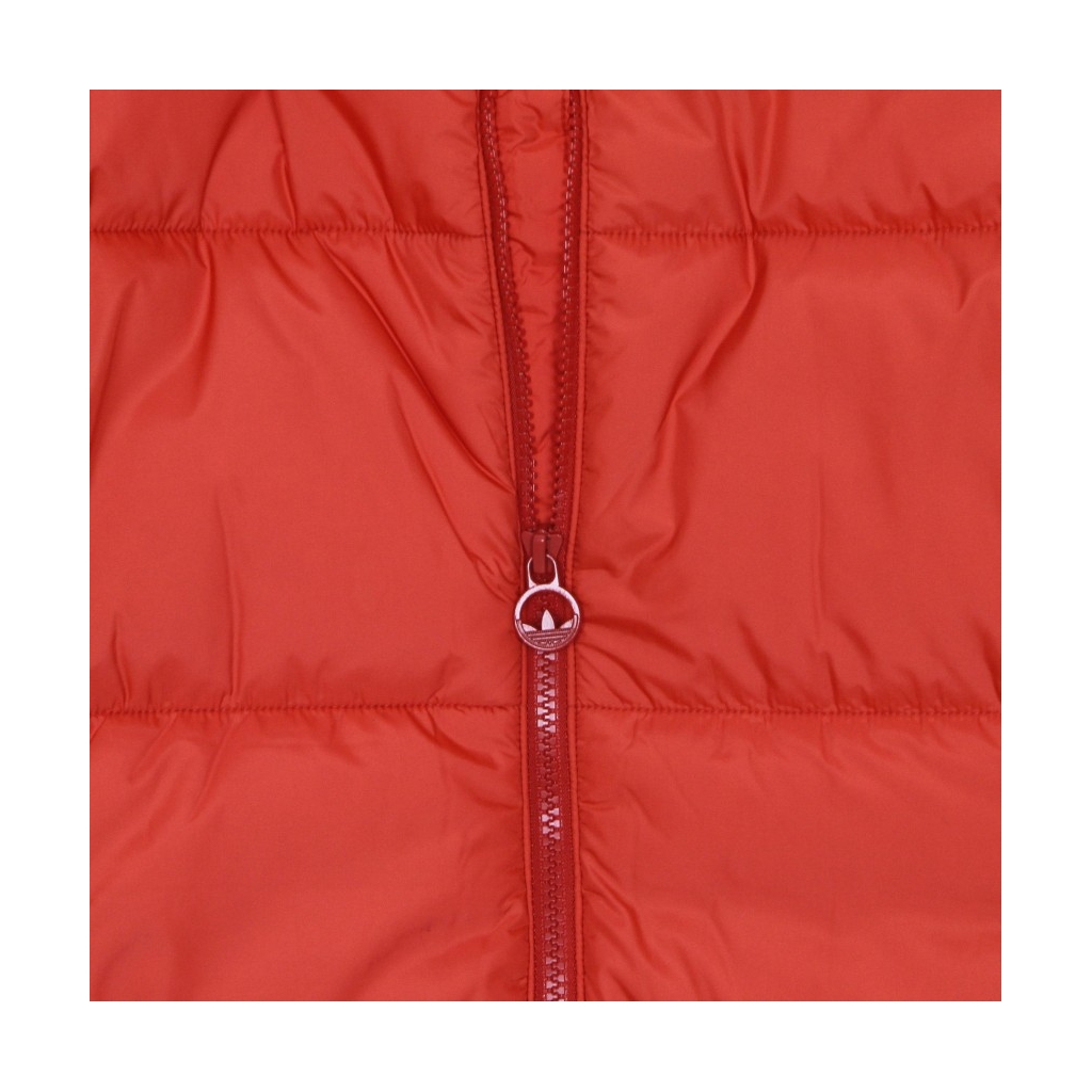 piumino uomo padded stand up collar puffer jacket RED