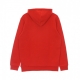 felpa cappuccio uomo essential hoody VIVID RED